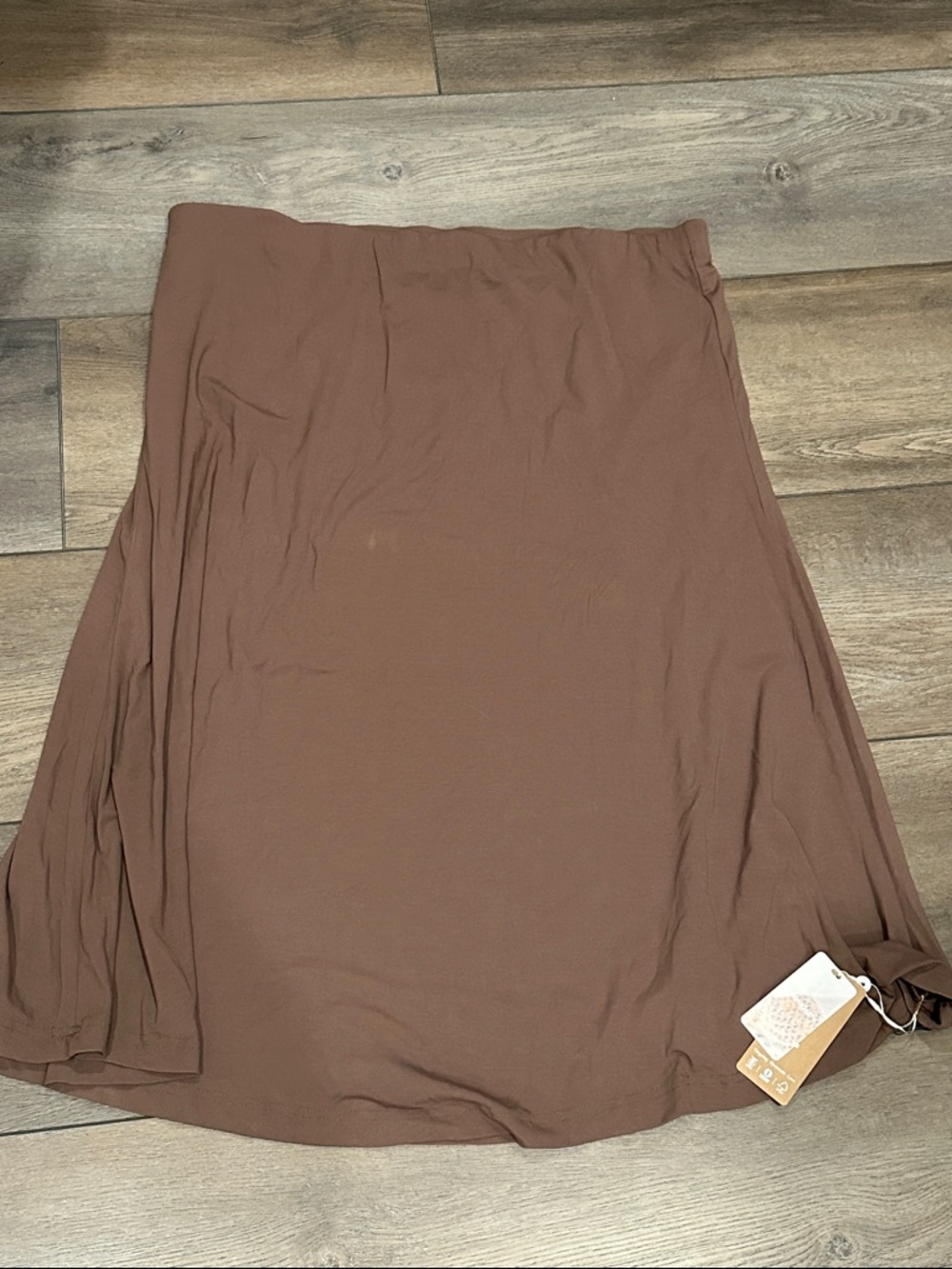 Women's A-Line Brown Skirt